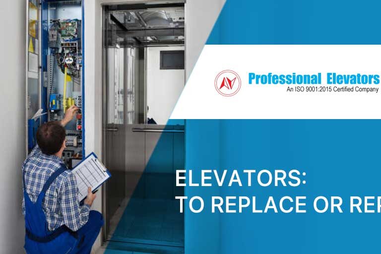 elevator repair or replace