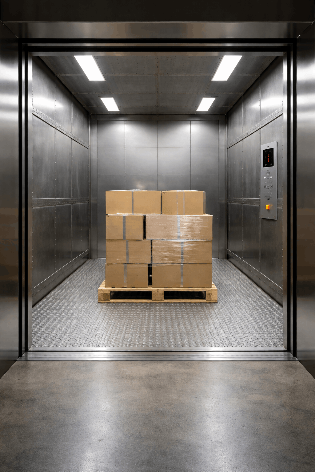 Goods Elevator Interior